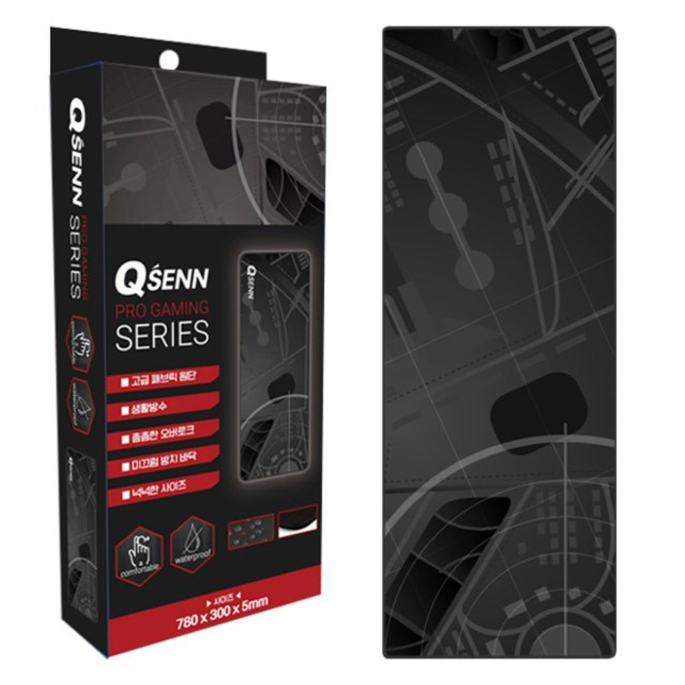 QSENN Q-W5P1 마우스 장패드 공식판매점